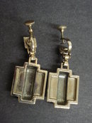Deco Style Earrings - Screw-back Style
