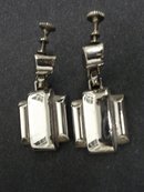 Deco Style Earrings - Screw-back Style