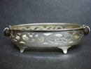 Fantastic Antique Silver Dish with Glass Liner