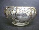 Silver Overlay Bowl Centrepiece