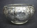 Silver Overlay Bowl Centrepiece
