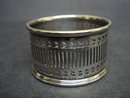 Silver Napkin Ring Pierced