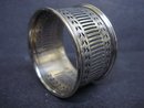 Silver Napkin Ring Pierced