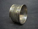 Silver Napkin Ring Pierced