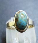 Marvelous Vintage Sterling and Turquoise Ring