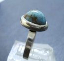 Marvelous Vintage Sterling and Turquoise Ring
