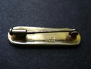 Deco Vintage Damascene Brooch Super Quality Made in Spain