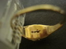 Antique Gold Signet Ring Monograms