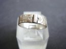Pretty Sterling Ring Belt Buckle