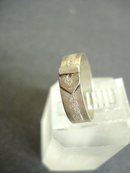 Pretty Sterling Ring Belt Buckle