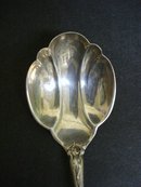 Sterling Tea Caddy Spoon - Mono GRETTA