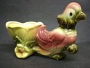 Unusual Hull Pottery Planter Parrot Figural Art Deco Planter