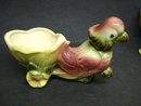 Unusual Hull Pottery Planter Parrot Figural Art Deco Planter