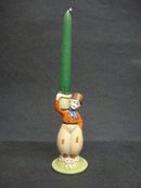 Figural Chamber Candle Holder