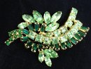Fabulous Rhinestone Brooch Art Deco