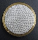 Jewelled Powder Compact Stratton England