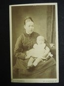 Cabinet PhotoTiny baby Victorian Cabinet Photo