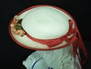 Very Pretty Child's Hat Ribbons and Roses