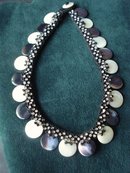 Mother of Pearl Necklace Chocker
