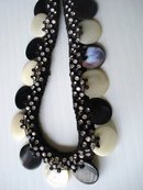 Mother of Pearl Necklace Chocker