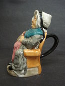 Wonderful Mrs Gamp Toby Jug by Wood & Sons