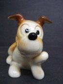 Lovely Vintage Dog Figurine Pluto Signed Occupied Japan