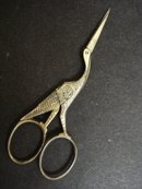 Antique Stork Scissors Great Detail
