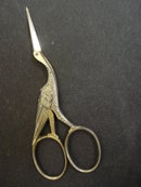 Antique Stork Scissors Great Detail