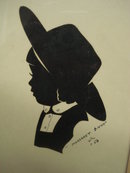 Signed Silhouette Picture