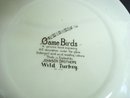 English Decorative Plate Wild Turkey