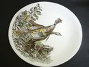 English Decorative Plate Wild Turkey