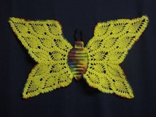 Beautiful Crochet Lace Butterfly