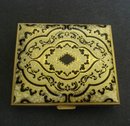 Powder Compact Tooled Leather
