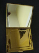 Powder Compact Tooled Leather