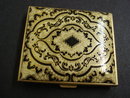 Powder Compact Tooled Leather