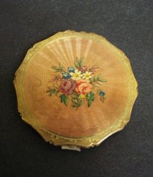 Antique Powder Compact by Kigu England