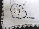 Set of 4 Napkins Lace / Cutwork/ Embroidery