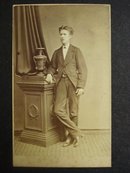 Victorian Cabinet Card Photo Young Gent