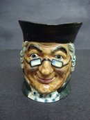 Antique Character Jug by Marutomo Ware