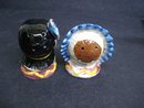 Figural Salt and Pepper Shakers