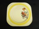 Wood's Floral Plate Ivory Ware
