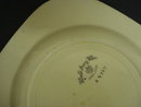 Wood's Floral Plate Ivory Ware