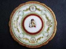 Sevres Portrait Plate Josephine