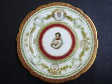 Sevres Portrait Plate Duc de Rcichstadt
