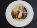 Limited Edition Plate Victorian Era Scene