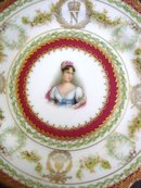 Sevres Portrait Plate Marie Louise