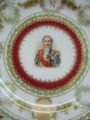 Sevres Portrait Plate Marshal S