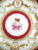 Sevres Portrait Plate Madame Sans Gene