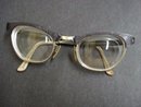 Vintage Eyeglasses Cat Eye Art Deco Style