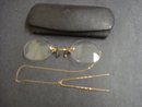 Museum Quality Victorian Prince Nez Eyeglasses